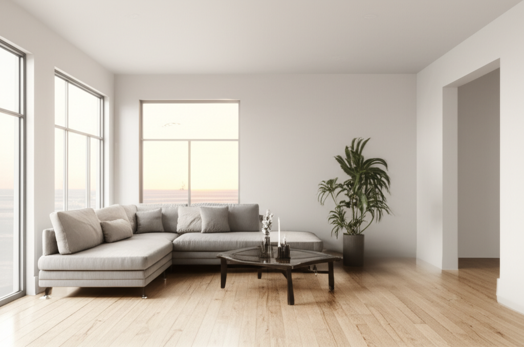 Our team cleaning a home